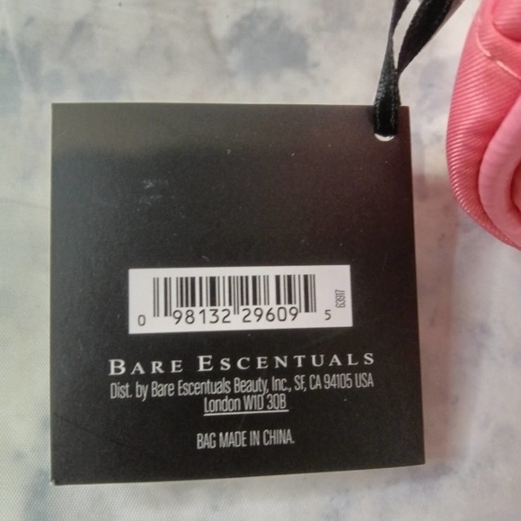 ๐4 FOR $20 BARE Minerals Case Pink Medium Cosmetic Bag "Empty Case" Zipper - Picture 3 of 9